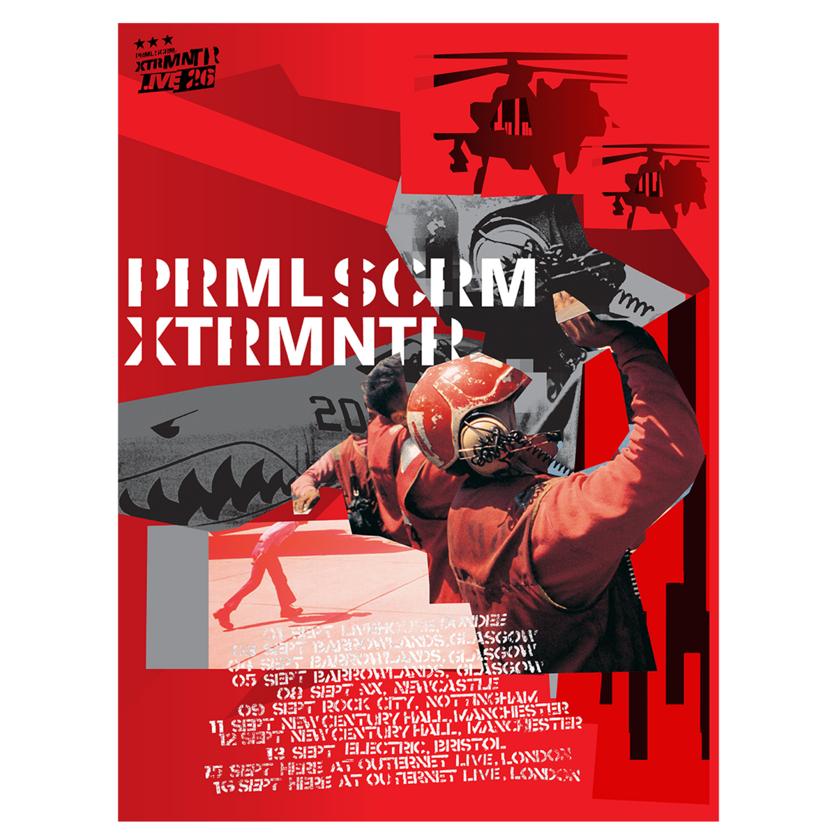XTRMNTR Live 26 poster