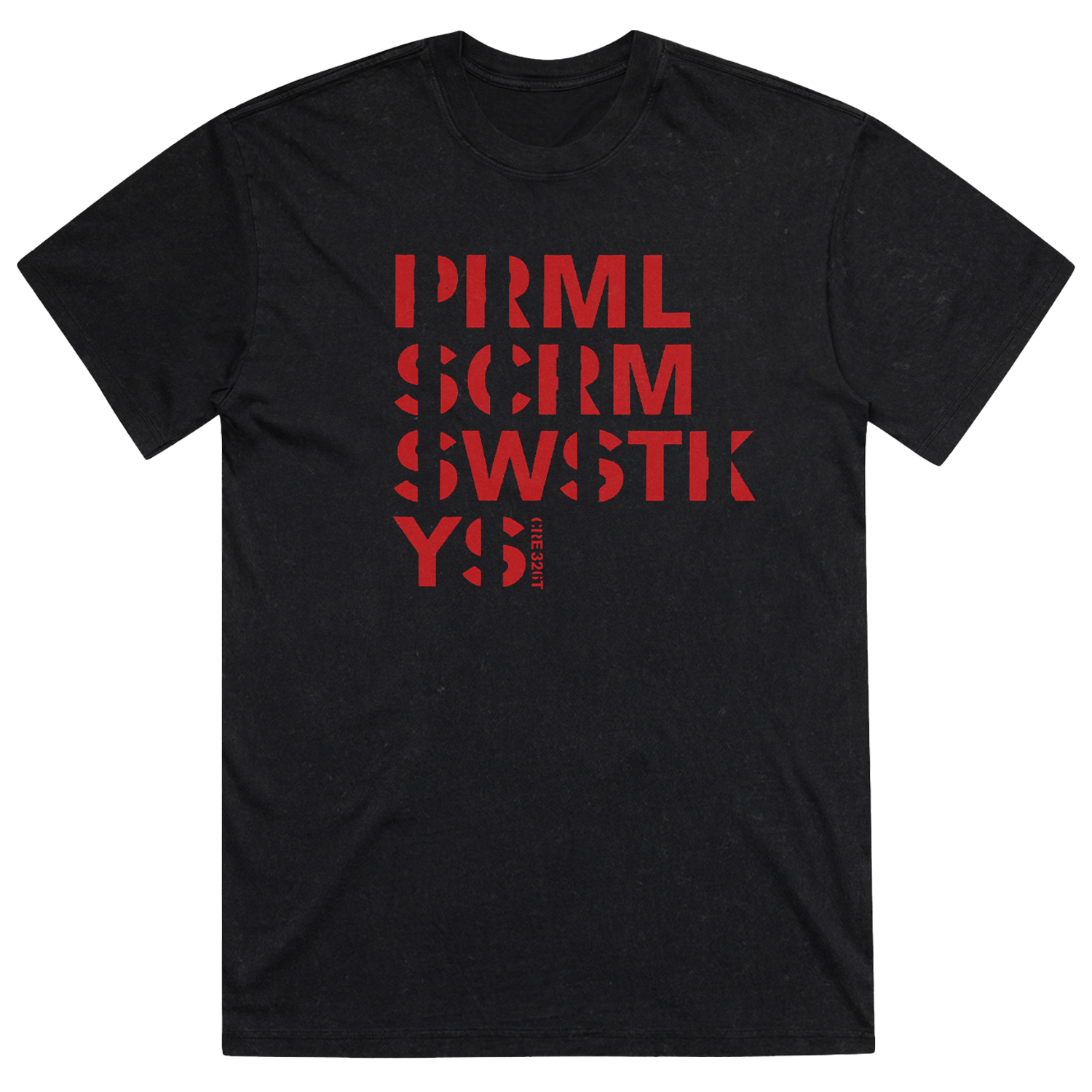 SWSTK YS Black T-shirt – Primal Scream