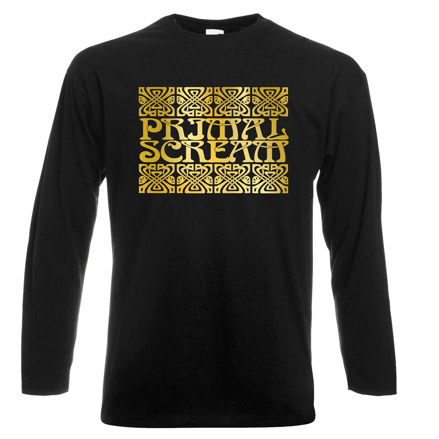 Black & Gold Deco Long Sleeve