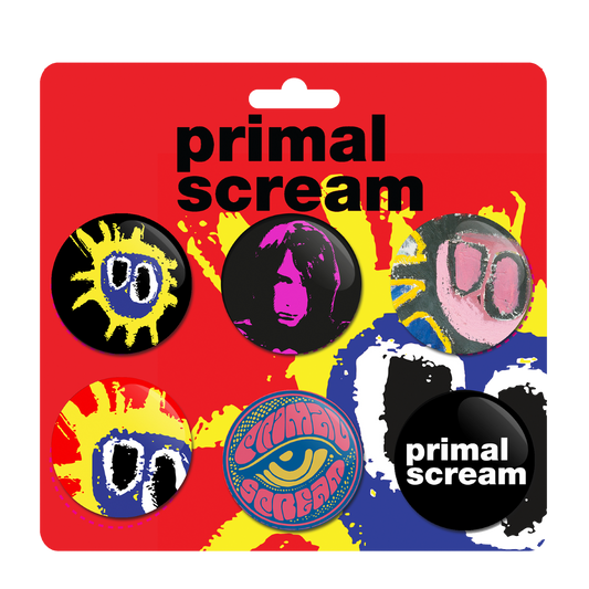 Screamadelica Badge Set