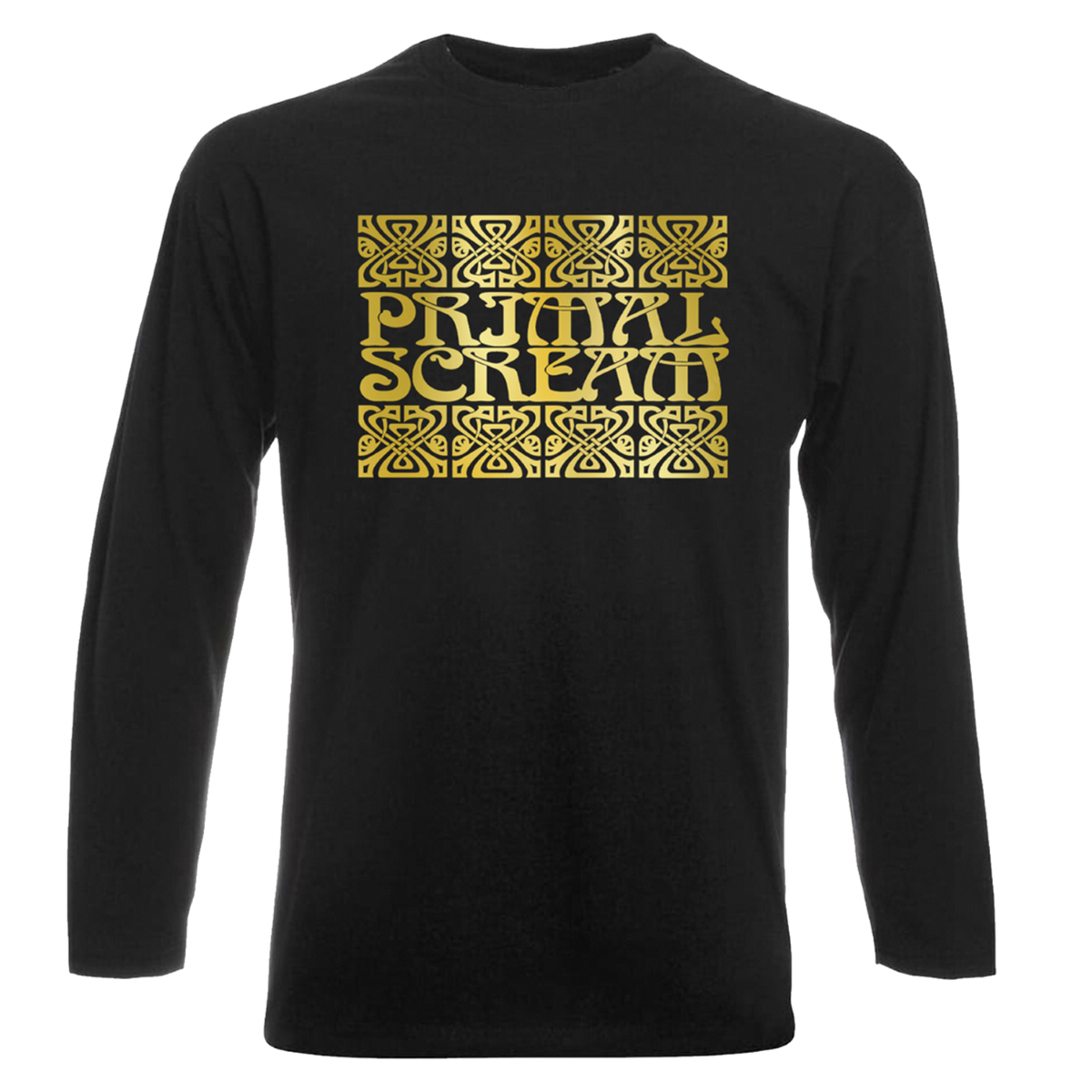 Black & Gold Deco Long Sleeve
