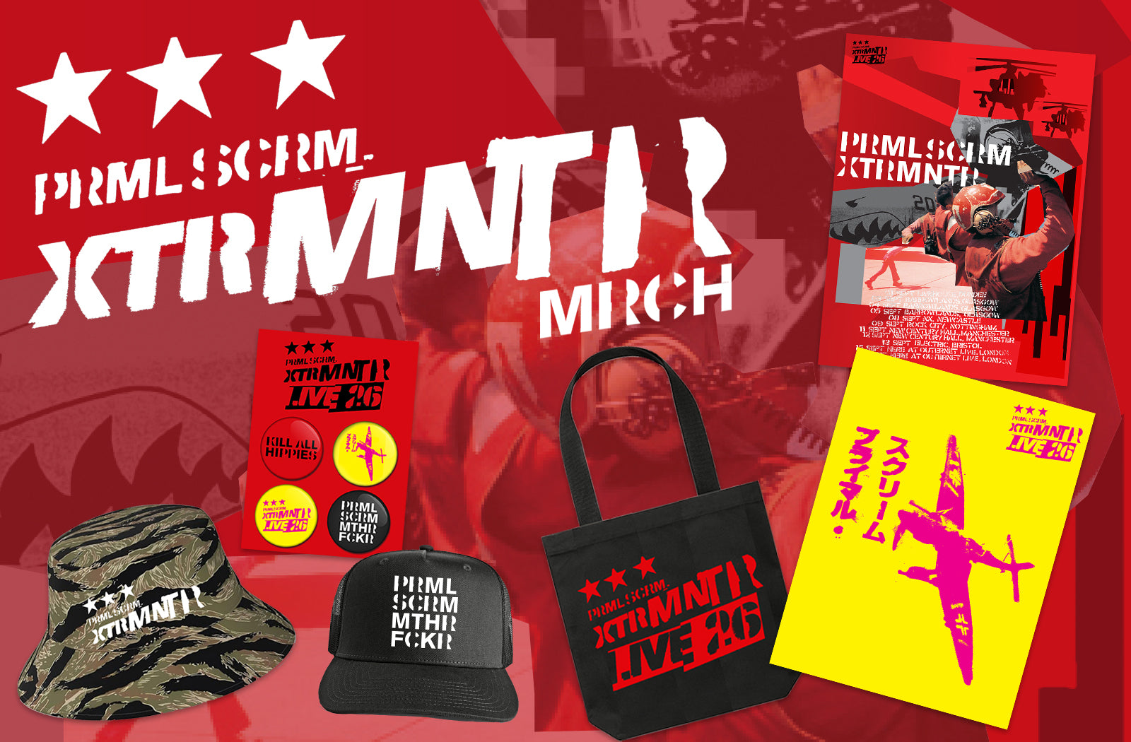 Primal Scream | Official Merch