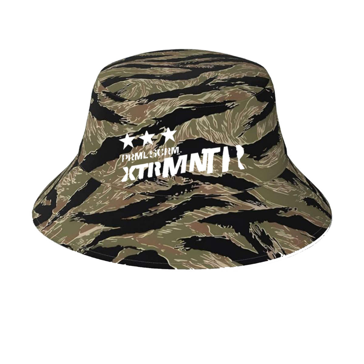 XTRMNTR camo bucket hat