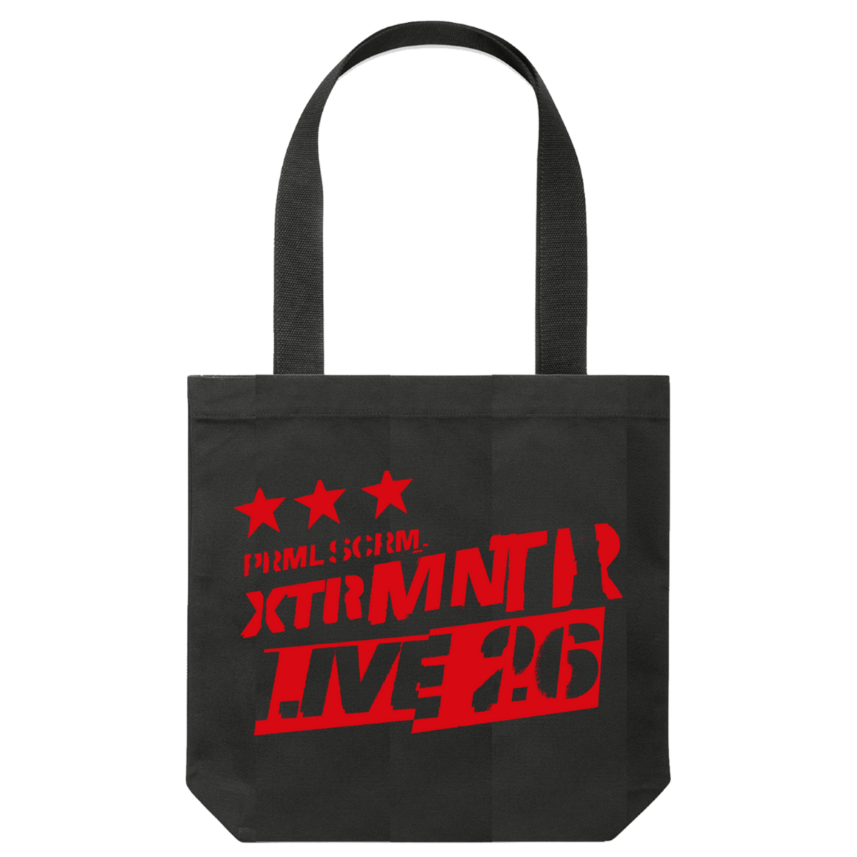 XTRMNTR Live 26 tote bag