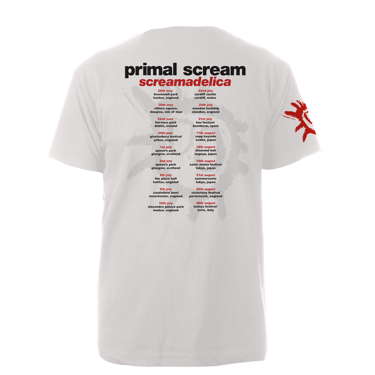 White Screamadelica Tour